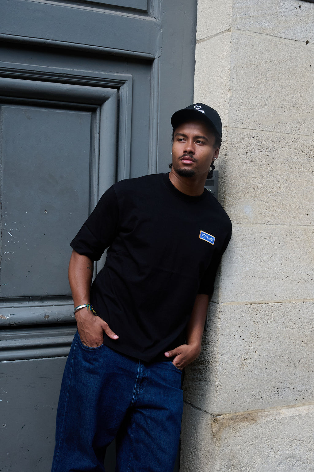 Casquette HATE — Black Edition