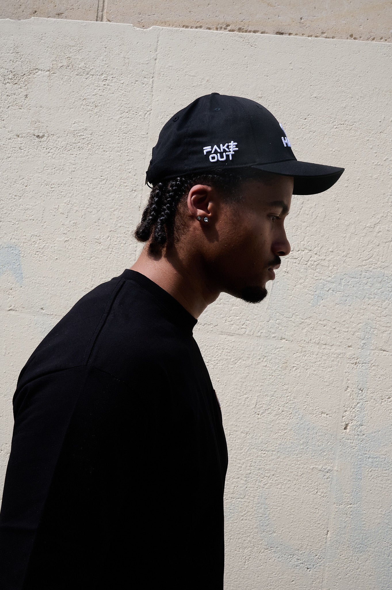 Casquette HATE — Black Edition