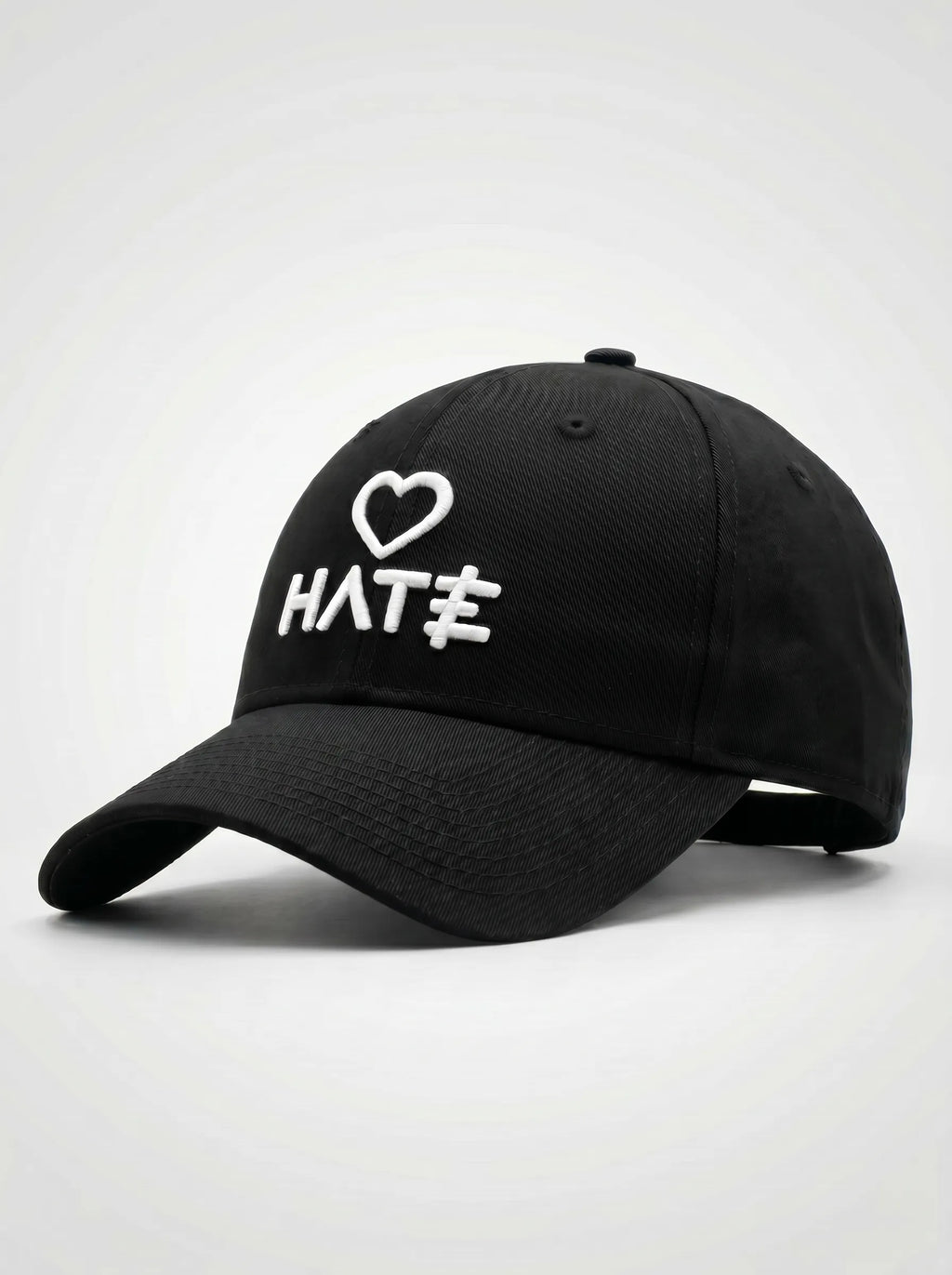 Casquette Hate — Black Edition
