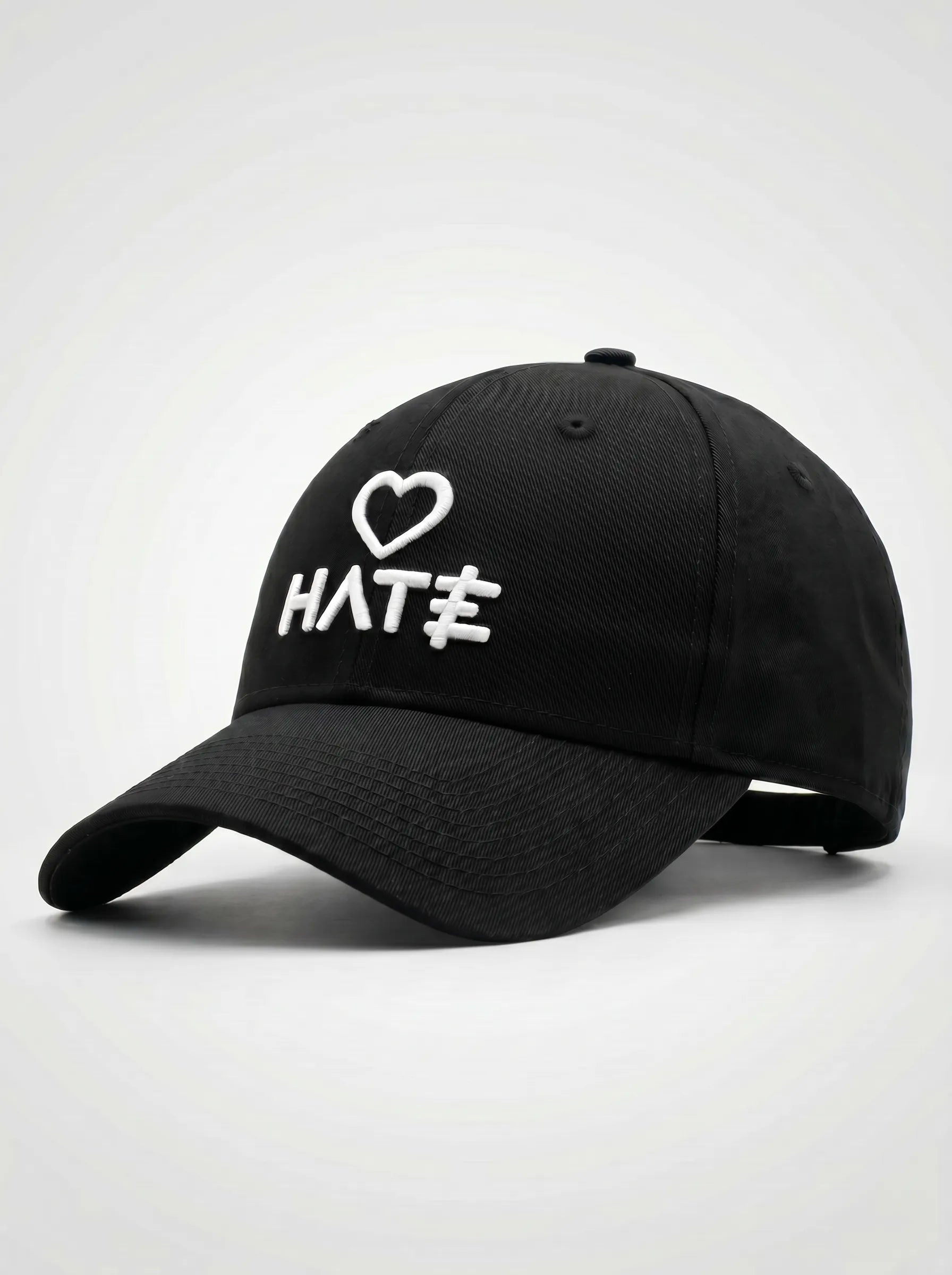Casquette Hate — Black Edition